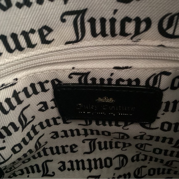 Juicy Couture Black Crown Royal Satchel